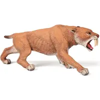 Papo Sabeltandad tiger - L: 16 cm - - One Size - Leksaksdjur