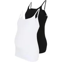 Lindex Maternity Topp svart / vit