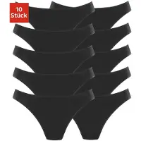 Petite fleur String svart