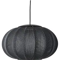 Made By Hand Taklampa , Svart, Sovrum, Tyg / textil