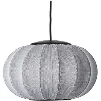 Made By Hand Taklampa , Grå, Sovrum, Tyg / textil