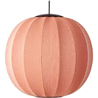Made By Hand Taklampa , Orange, Sovrum, Tyg / textil