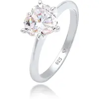 Elli Ring silver / transparent