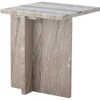 Bloomingville Clea sidobord - brun - marmor