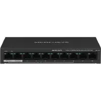Mercusys MS110P, hanterad, Fast Ethernet (10/100), Full duplex, Strömförsörjning via Ethernet (PoE) stöd, Monteringsbar på väggen