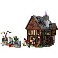 LEGO Ideas Disney Hocus Pocus Systrarna Sandersons stuga 21341