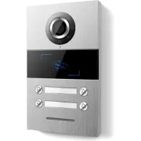 HHG Villa 4 AS Video-porttelefon Utomhusenhet Aluminium (borstad)