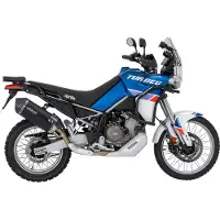 Arrow Sonora Titanium Dark With Carbon End Cap Aprilia Tuareg 660 ´22 Homologerad Ljuddämpare