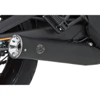 Falcon Double Groove Avgassystem VULCAN S 16– M. KAT,SVART