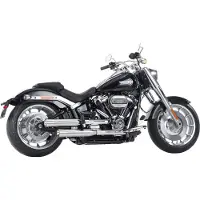 Falcon Double Groove Avgassystem SOFTAIL 21-VA