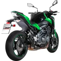 MIVV Double Gun Kawasaki Z900 2017-19/z900 A2 2017-24 K.045.ldgb Homologerad Slip On Ljuddämpare