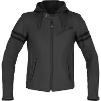 Richa Toulon Black Edition Damer Motorcykel Läderjacka