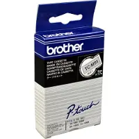 Brother TC-M91 | svart text - transparent märkband | 9mm x 7.7m (original)