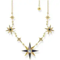 Thomas Sabo halsband Royalty stars gold KE2118-963-7-L45V