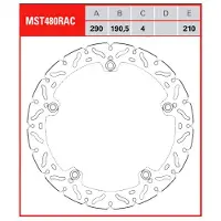 TRW Mst480rac Bromsskiva