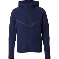 Nike Sweatjacka 'Tech Fleece' marinblå / svart