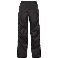 Vaude Women's Fluid Full-Zip Pants S/S, regnbyxor, dam, svart
