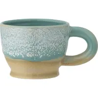 Bloomingville Safie Mugg - Stengods - 30 Cl Grön
