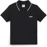 BOSS Polo - Svart - - 10 år (140) - Polo