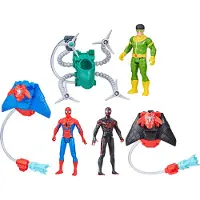 Marvel Spider-Man Aqua Web Warriors 4-tums Doc Ock Actionfigur med pfyllningsbar vattenutrustning tillbehr Actionfigurer fr pojkar och flickor