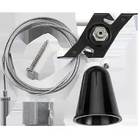 SG ARMATUREN A/S Shopline 3L 230V Wiresæt 3M, sort