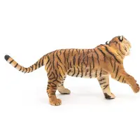 Papo Vrålande Tiger - L: 16 cm - - One Size - Leksaksdjur