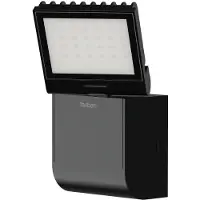 Theben LED utomhus vägglampa theLeda S8-100L, Svart, Syntetmaterial, LED-vägglampa utomhus
