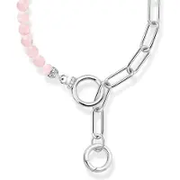 Thomas Sabo Glam & Soul Cosmic Amulet rose quartz silver halsband KE2193-035-9-L47v