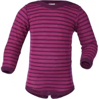 Engel Body l/ä - Ull/Silke - Raspberry/Orchid - - 50/56 - Body L/Ä