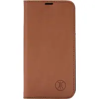 JT BERLIN BookCase Tegel Booklet Apple iPhone 16 Cognac 11062