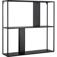 Bloomingville Mack hylla, svart, metall