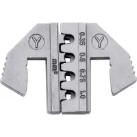 Toolcraft TO-9625875 Crimpinsats YAZAKI YES/YESC 1,5 förseglad kontaktterminal 0.35 till 1 mm² Passar märke