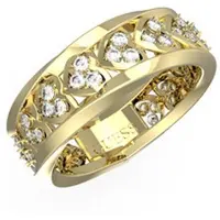 GUESS Damernas Gyldna Ring JUBR04605JWYG56 - Storlek 16