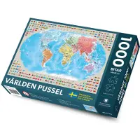 Världen Pussel 1000 bitar