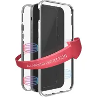 Black Rock 360° Glass Cover Apple iPhone 13 Mini Silver