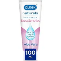 Durex - Naturals Gel Lubricante Extra Sensitivo 100% Natural 100 Ml