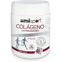 Amlsport Magnesium/vitamin C+b1+b2+b6 Kollagenpulver Jordgubbe 350g