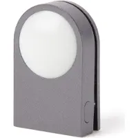 Lexon Lucie LED skrivbordslampa med clip mörkgrå/svart LL121X