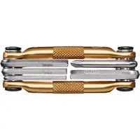 Crankbrothers Multi-5 Multiverktyg guld/silver 2022 Multi- & Miniverktyg