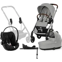 Cybex Sittvagna - Balios S Lux - Stone Grey - - One Size - Sittvagna