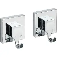 Wenko QUADRO sugproppshängare, Vacuum-Loc, 2 st set,