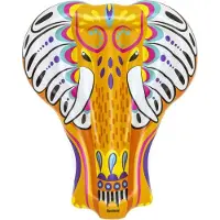 Bestway Luftmadrass - 183x153 cm - Flirty Fiesta Elephant Island - - One Size - Baddjur