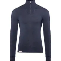 Woolpower Zip Turtleneck 200 Dark Navy