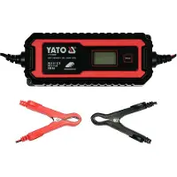 YATO Batteriladdare för bilar YT-83000; 6 V/12 V; 5-200 Ah