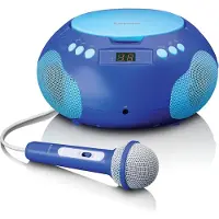 Trevi Lenco CD-spelare med Bluetooth och mikrofon blå SCD-625BU