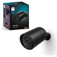 Philips Hue Secure - Nätverksövervakningskamera - inomhusbruk, utomhusbruk - vattenfast - färg (Dag&Natt) - 1920 x 1080 - ljud - trådlös - Wi-Fi - Zigbee 3.0