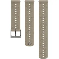 Suunto Athletic 6 silikonarmband 22 mm Gravel Gray S+M