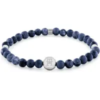 Tommy Hilfiger TH Monogram Sodalite Bead Bracelet