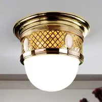 Orion Taklampa ALT Wien, dimbar, Mässing / guld, Vardagsrum / matsal, Mässing, Antik, Taklampa