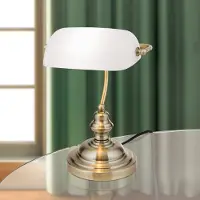Orion Skrivbordslampa Onella, Brun / mässing, Vardagsrum / matsal, Metall, Bordslampa